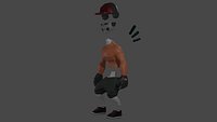 3D printable - Cyberpunk Gang Crew