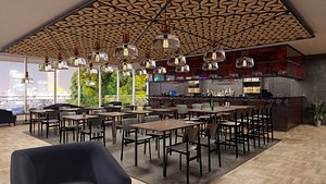 Bar restaurant cafe
