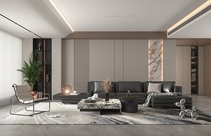Living Room Scene 16 3D model