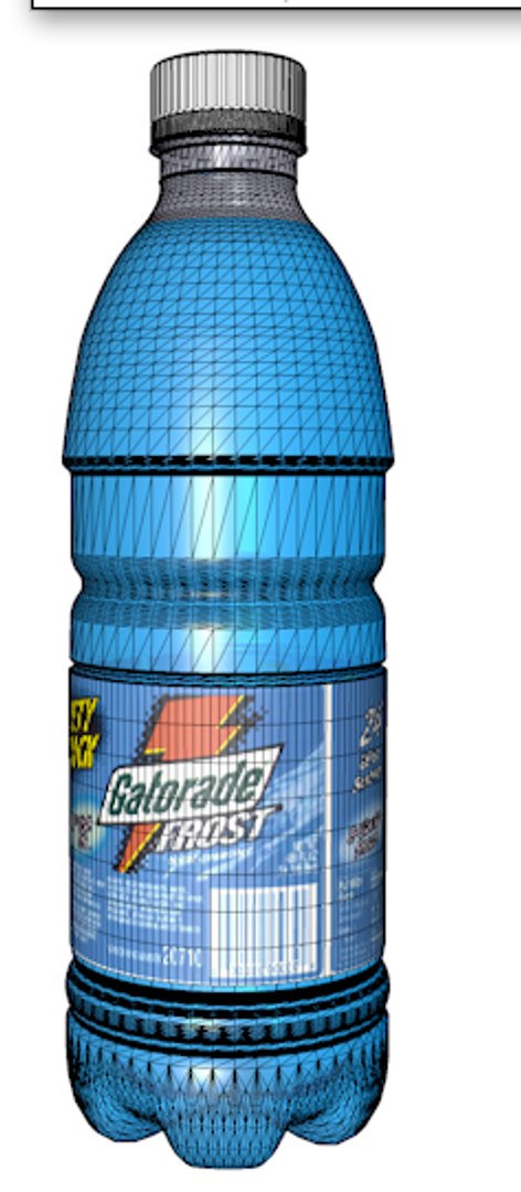 3ds Max Bottle Gatorade