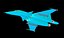 Model zespołu bryłowego samolotu Suchoj Su-34