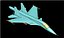 Model zespołu bryłowego samolotu Suchoj Su-34