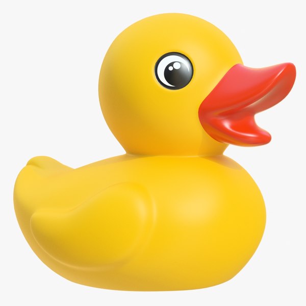 3d rubber duck model