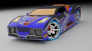 3D model Hotwheels Reverb