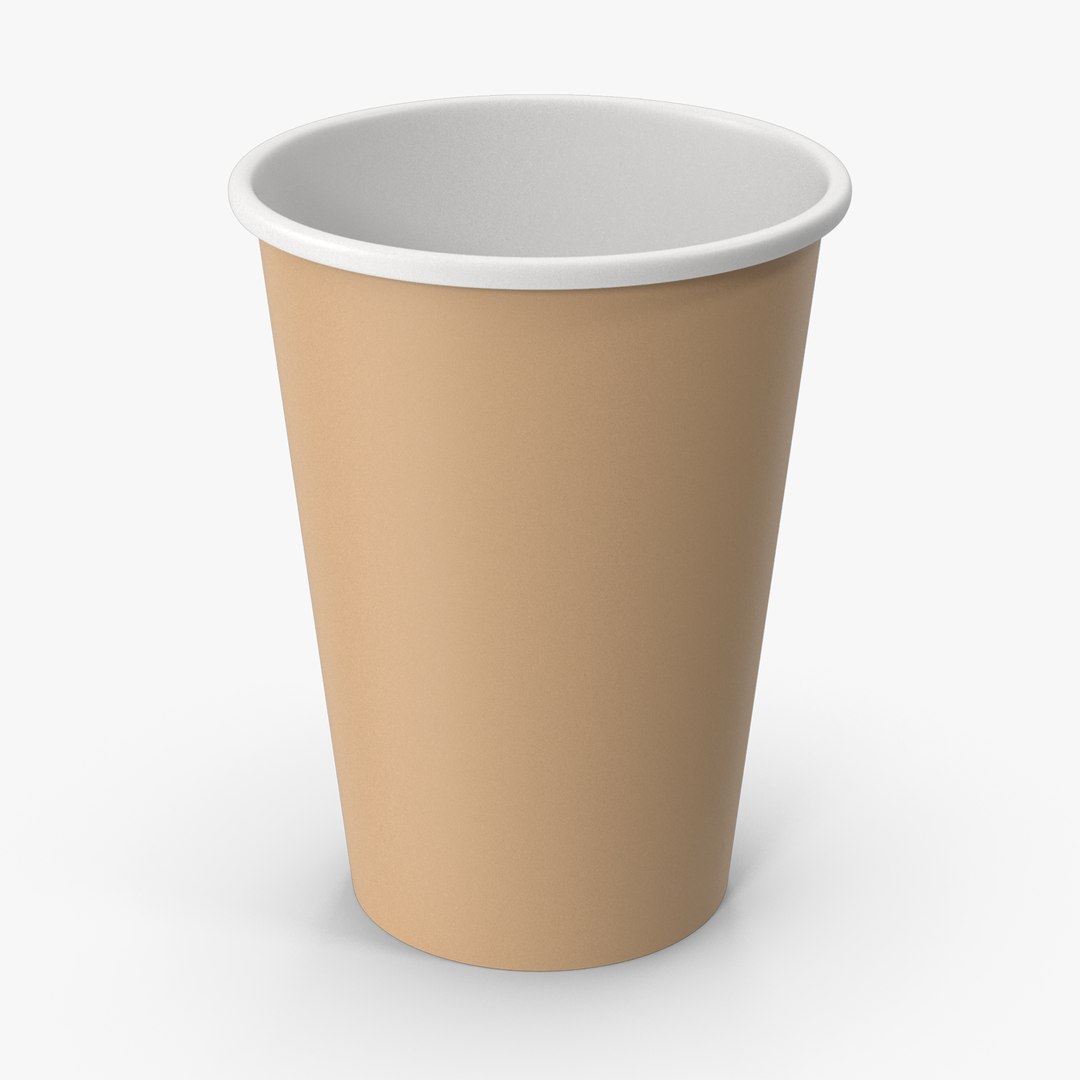 3D Paper Cup model - TurboSquid 1892629