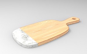 3D Bo Cutting Board model