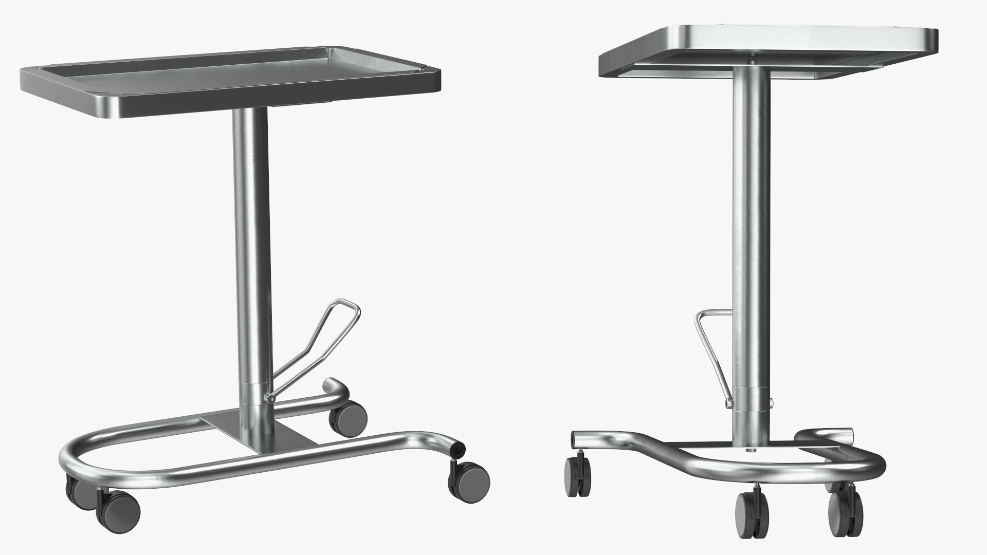 3D Hydraulic Mayo Table Metal - TurboSquid 2246259
