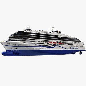 3D Cruiseferry Sea Queen model
