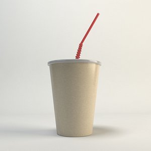 drink cup 3d 3ds