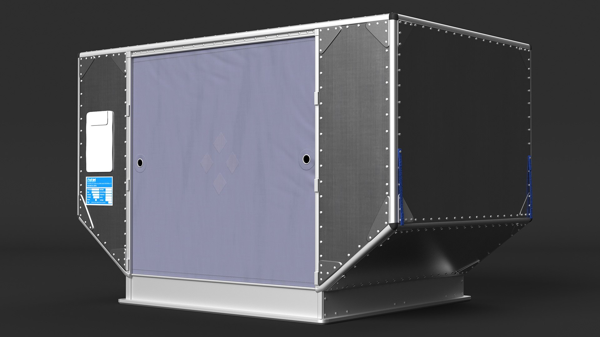 Lower Deck Airport Container Model - TurboSquid 2063815