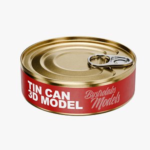 3D Tin Can 23