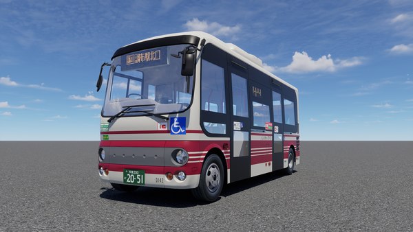 カー助の野望① 25✖️20パネルキャンバス 気まぐれミニカー投稿。 日野ポンチョを 市内を走るコミュニティバス