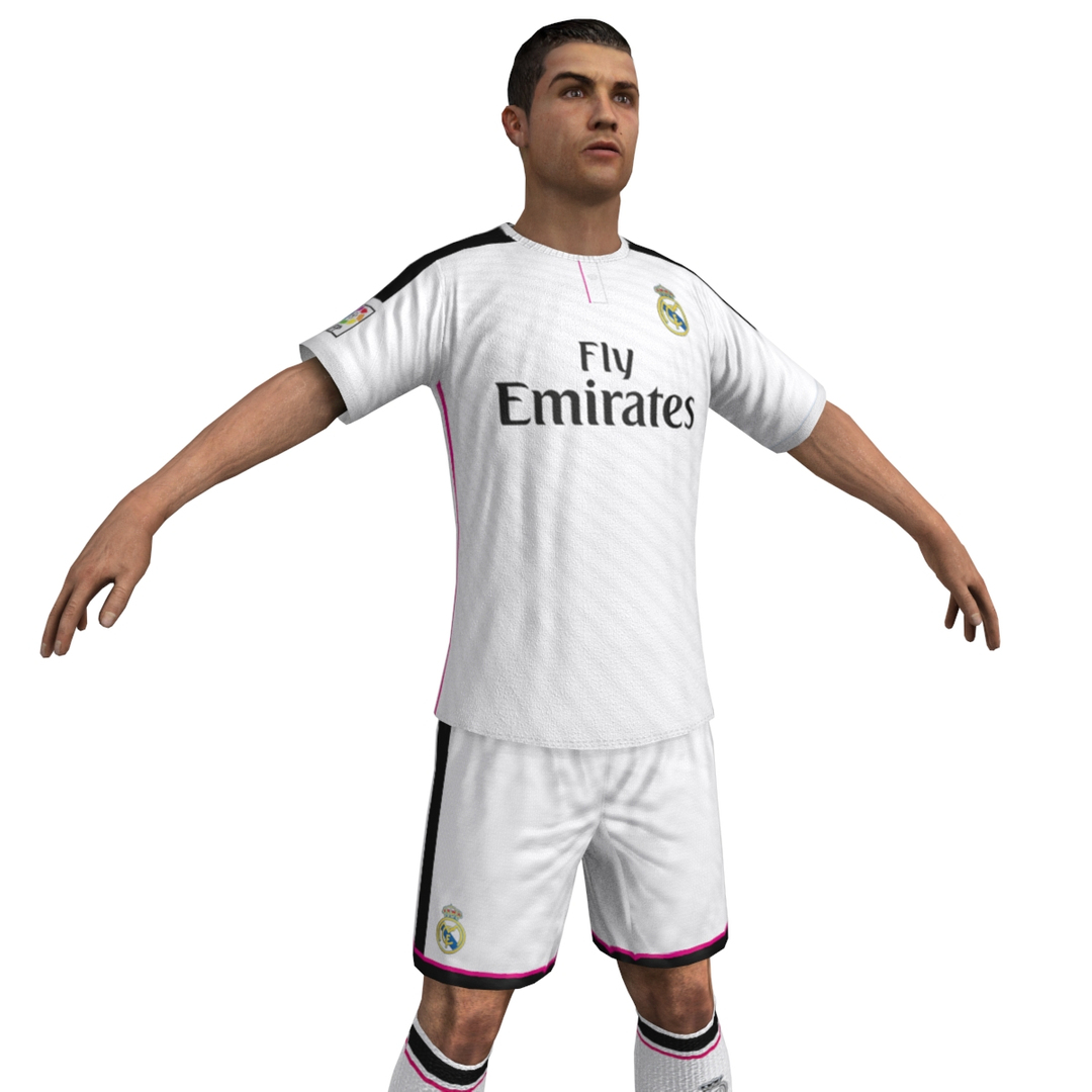 cristiano ronaldo animations 3d model