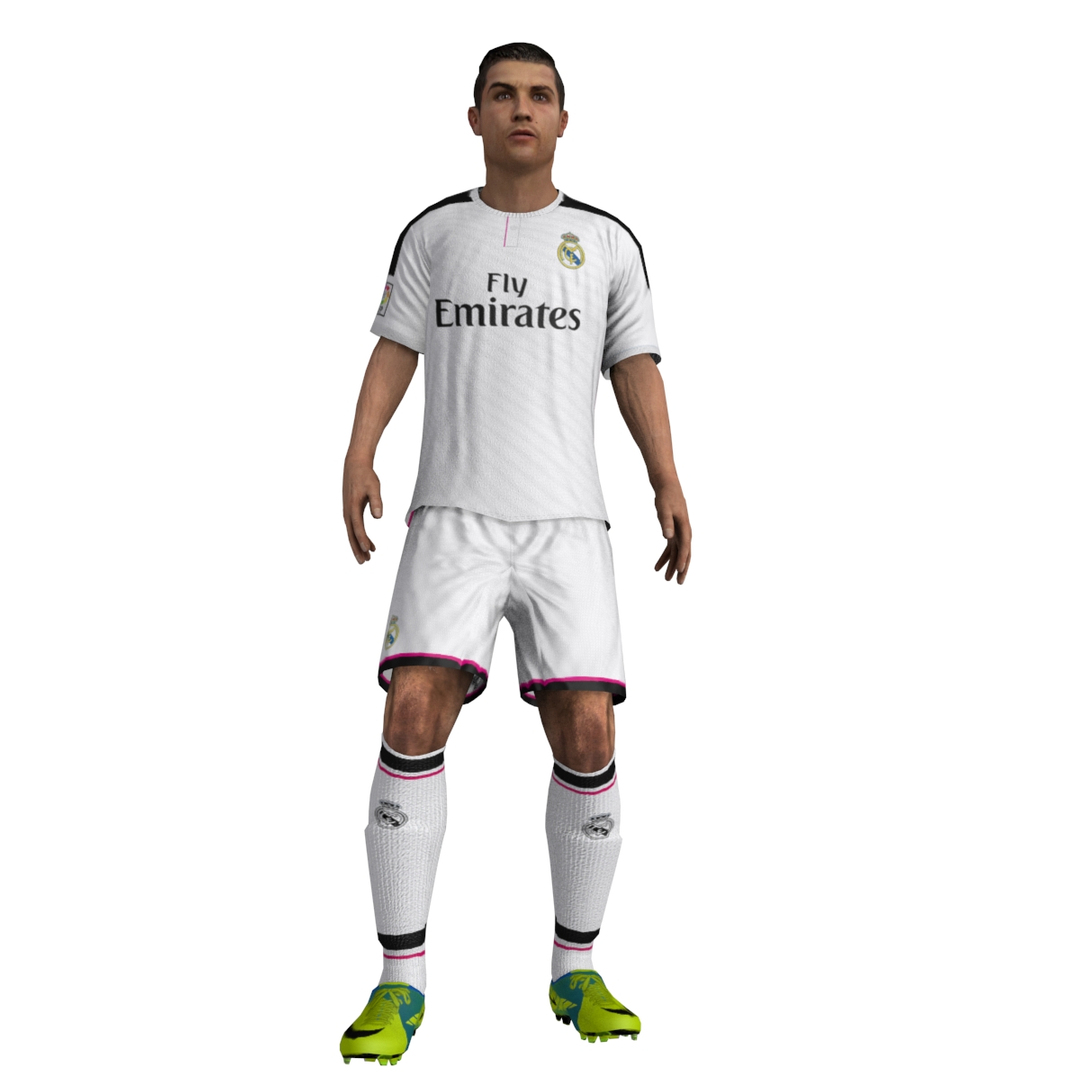 cristiano ronaldo animations 3d model