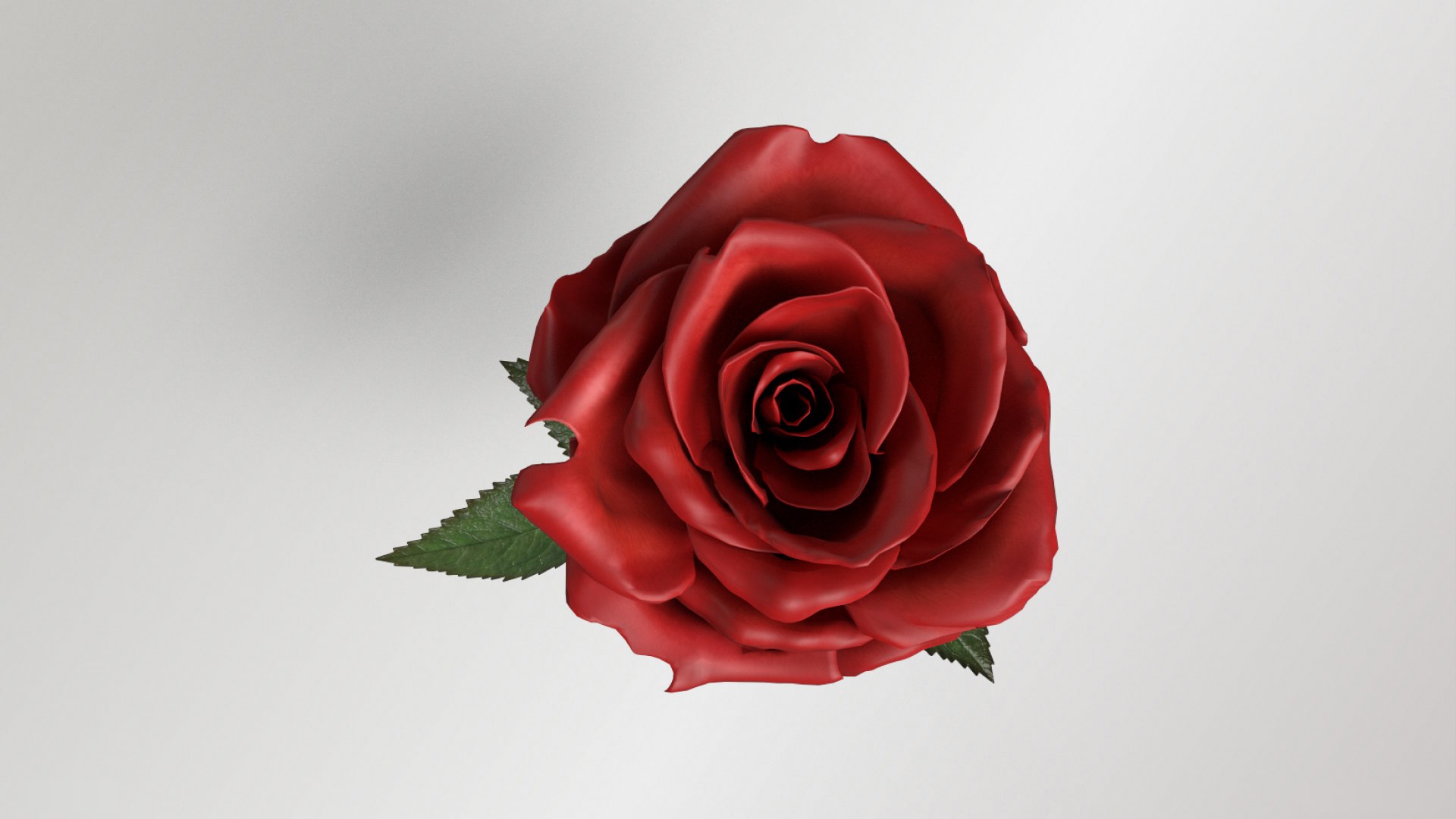 3D Single Red Rose - TurboSquid 2276728