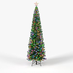 3D Christmas Tree 6 feet with Multicolor Lights model