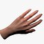 3D model Female Hand Textured