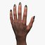 3D model Female Hand Textured