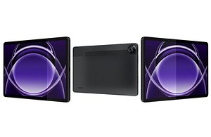 3D model Realme Pad 2 Lite Black Low Poly