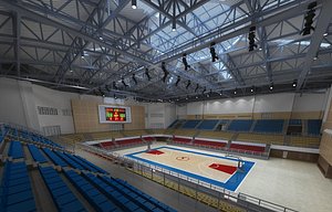 Basketball arena 3D