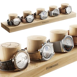 Mechanical Watch White Collection 3D