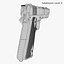 realistic colt 1911a1 02 3D model