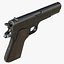 realistic colt 1911a1 02 3D model