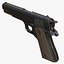 realistic colt 1911a1 02 3D model
