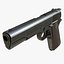 realistic colt 1911a1 02 3D model