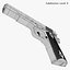 realistic colt 1911a1 02 3D model