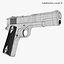 realistic colt 1911a1 02 3D model