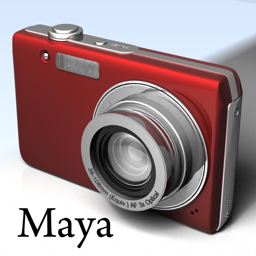 photocamera generic 3d model