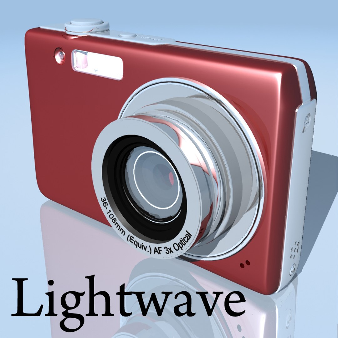 photocamera generic 3d model