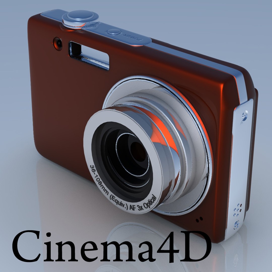 photocamera generic 3d model