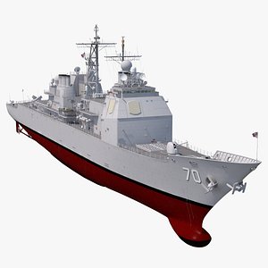 3D Arleigh Burke-Class Destroyer