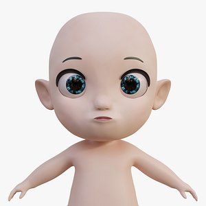 Stylized Baby Rigged Cute