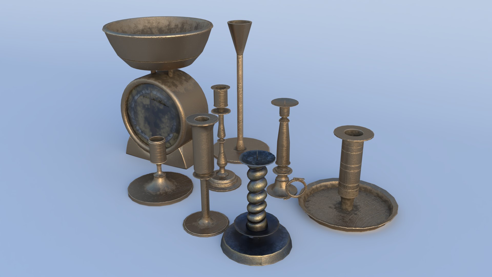 Candle Holder Set model https://p.turbosquid.com/ts-thumb/uw/Qq7LSm/ho/5/png/1680986170/1920x1080/fit_q87/0755168539eb521d1bc5b986c003e96aeb9c4597/5.jpg
