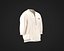 Mens sweatshirt with asymmetric pocket and texture fabric