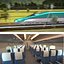 Coleção de trens de velocidade Shinkansen