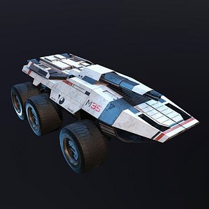 3D Mako M35 Mass Effect model