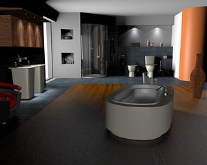 3d bathroom hd