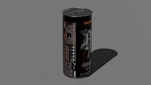 energy drink 3D