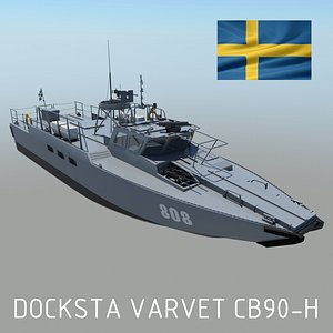 3d combat boat 90 h