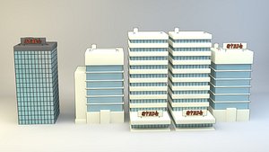 buildings 3d model