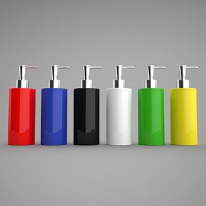 3d soap dispenser model