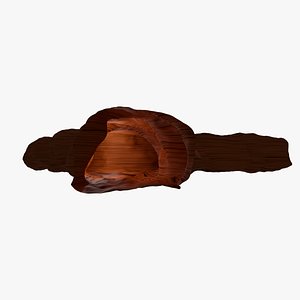 Sandstone Slot Canyon Cave 3D model