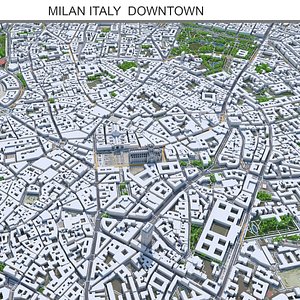 Milan Downtown Italy model