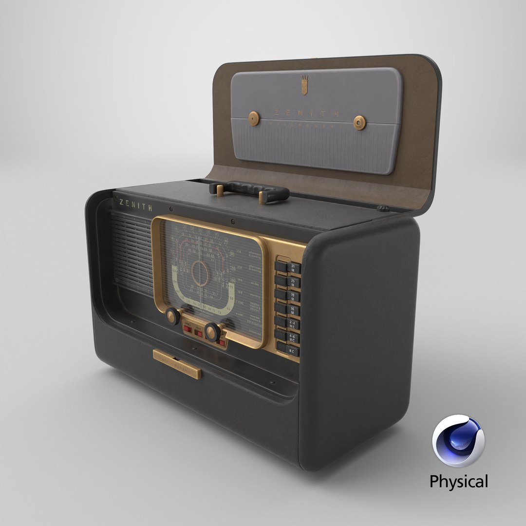Vintage Zenith Trans-Oceanic Radio 5H40 3D model https://p.turbosquid.com/ts-thumb/uw/n68Gsm/xm/stemcell_cinema_4d_physical_render/png/1784828058/1920x1080/fit_q87/17622a8902b42f6b35f72adf9d718ff25ab5ace0/stemcell_cinema_4d_physical_render.jpg