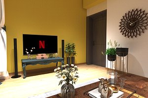 CLASSICAL THEMED LIVING ROOM