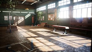 Highschool Gym 34 Assets
